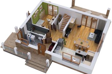  Projekt domu BW-36 wariant 15 bez garażu (JGC1221) - projekt domu parterowego z poddaszem - Zdjęcie 4