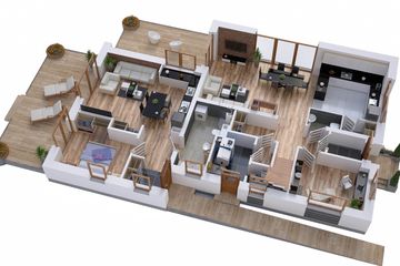  Projekt domu BS-56 wariant 2, dwulokalowy (JGC1224) - projekt domu parterowego z poddaszem - Zdjęcie 4