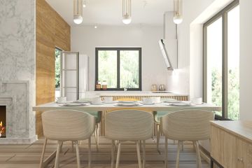  Projekt domu uA105 (WCB1166) - projekt domu parterowego - Zdjęcie 4