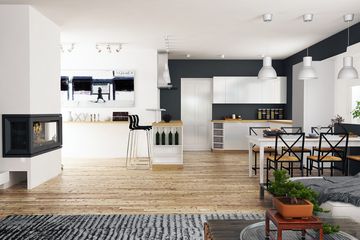  Projekt domu Cyrus IV z garażem 2-st. [A] (WRF1988) - projekt domu parterowego - Zdjęcie 5