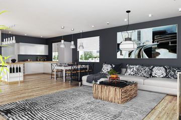  Projekt domu Cyrus IV z garażem 2-st. [A] (WRF1988) - projekt domu parterowego - Zdjęcie 7