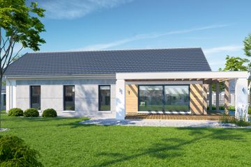  Projekt domu przy Przyjemnej 26 bis (KRK1586) - projekt domu parterowego - Zdjęcie 2