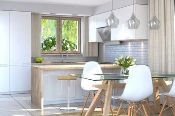  Projekt domu Ewa Lux 1A (WRD1234) - projekt domu parterowego z poddaszem - Zdjęcie 6