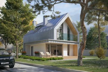  Projekt domu Malutki 3 (BSA2244) - projekt domu parterowego z poddaszem - Zdjęcie 5