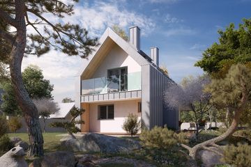  Projekt domu Malutki 3 (BSA2244) - projekt domu parterowego z poddaszem - Zdjęcie 6