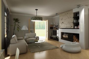  Projekt domu Rumianek 2A 2 garaże (WRD1172) - projekt domu parterowego z poddaszem - Zdjęcie 5