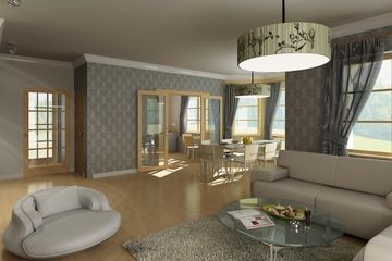  Projekt domu Rumianek 2A 2 garaże (WRD1172) - projekt domu parterowego z poddaszem - Zdjęcie 6