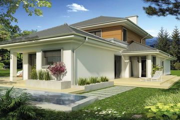  Projekt domu Sewilla Maxi F 3-garaże (WRD2740) - projekt domu z pełnym piętrem - Zdjęcie 3