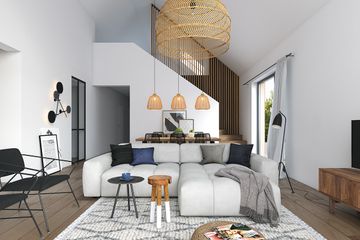  Projekt domu Ekonomiczny 6 (WAW1129) - projekt domu parterowego - Zdjęcie 4