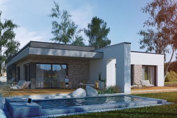  Projekt domu Speciosus I G2 (SLS1136) - projekt domu parterowego - Zdjęcie 4