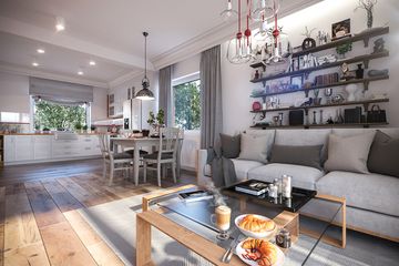  Projekt domu Tracja 2 (WOE1114) - projekt domu parterowego - Zdjęcie 6