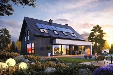  Projekt domu Malkolm G2 energo (WRC2757) - projekt domu parterowego z poddaszem - Zdjęcie 4