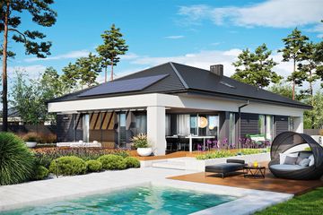  Projekt domu Alison III G2 energo (WRC2758) - projekt domu parterowego - Zdjęcie 4