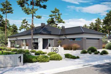  Projekt domu Alison III G2 energo (WRC2758) - projekt domu parterowego - Zdjęcie 2