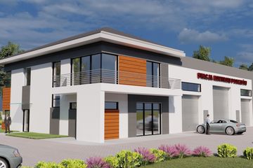  Projekt warsztatu At-182 (BSK1048) - projekt warsztatu z pełnym piętrem - Zdjęcie 3