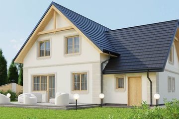  Projekt domu uA132 (WCB1174) - projekt domu parterowego z poddaszem - Zdjęcie 4