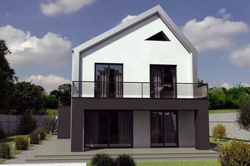  Projekt domu uA86 (WCB1179) - projekt domu z pełnym piętrem - Zdjęcie 2