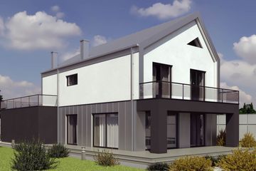  Projekt domu uA86 (WCB1179) - projekt domu z pełnym piętrem - Zdjęcie 4