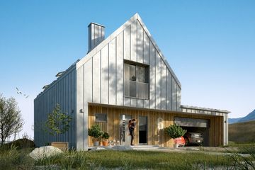  Projekt domu Malutki 4 (BSA2245) - projekt domu parterowego z poddaszem - Zdjęcie 2