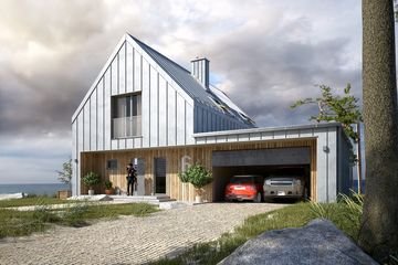  Projekt domu Malutki 4 (BSA2245) - projekt domu parterowego z poddaszem - Zdjęcie 3