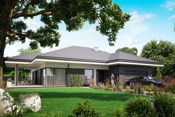  Projekt domu KA87 (PKT1106) - projekt domu parterowego - Zdjęcie 1