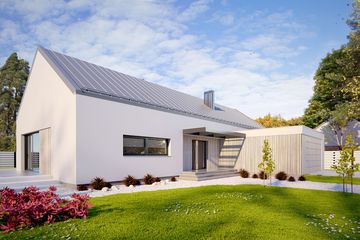  Projekt domu Alfi (BSE1162) - projekt domu parterowego - Zdjęcie 1