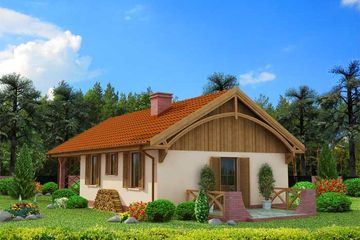  Projekt domu Awinion C dom mieszkalny, całoroczny (SLN2661) - projekt domu parterowego - Zdjęcie 3