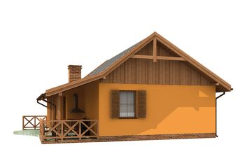  Projekt domu Barbados C dom mieszkalny, całoroczny (SLN2662) - projekt domu parterowego - Zdjęcie 3