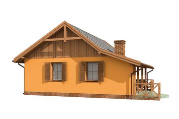  Projekt domu Barbados C dom mieszkalny, całoroczny (SLN2662) - projekt domu parterowego - Zdjęcie 4