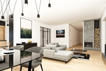  Projekt domu Klarowny D55 (WWB1057) - projekt domu parterowego - Zdjęcie 5