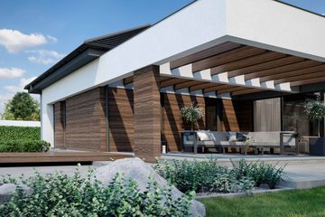  Projekt domu HomeKoncept 26 wariant 02 (KRX1104) - projekt domu parterowego - Zdjęcie 3