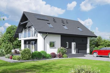  Projekt domu Bronowice 3mgk (KRP2319) - projekt domu parterowego z poddaszem - Zdjęcie 1