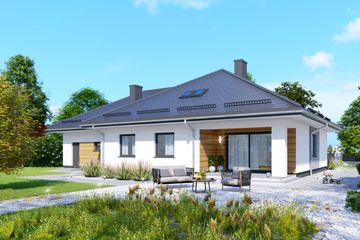  Projekt domu APS 217 + 2G NEW (LUA1456) - projekt domu parterowego - Zdjęcie 4