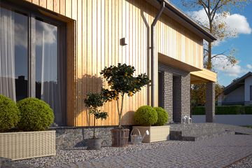  Projekt domu Weranda 3 (BSA2246) - projekt domu parterowego z poddaszem - Zdjęcie 6