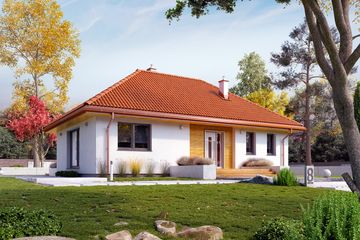  Projekt domu Aruba 3 (BSA2247) - projekt domu parterowego - Zdjęcie 1