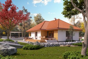  Projekt domu Aruba 3 (BSA2247) - projekt domu parterowego - Zdjęcie 4