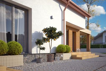  Projekt domu Weranda 2 (BSA2248) - projekt domu parterowego z poddaszem - Zdjęcie 6