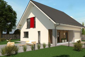  Projekt domu eko Typowy 42 (KKE1042) - projekt domu parterowego z poddaszem - Zdjęcie 2