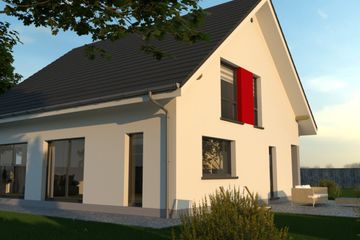  Projekt domu eko Typowy 42 (KKE1042) - projekt domu parterowego z poddaszem - Zdjęcie 3