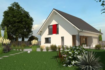  Projekt domu eko Typowy 42 (KKE1042) - projekt domu parterowego z poddaszem - Zdjęcie 4