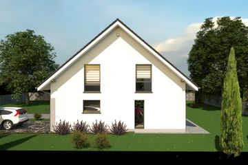  Projekt domu eko Typowy 42 (KKE1042) - projekt domu parterowego z poddaszem - Zdjęcie 6