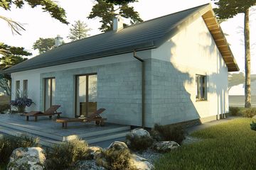  Projekt domu KP-101 (LUB1001) - projekt domu parterowego - Zdjęcie 4