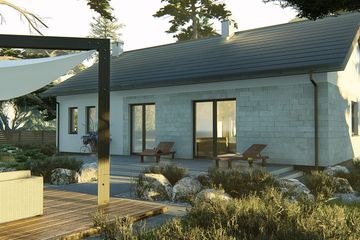  Projekt domu KP-101 (LUB1001) - projekt domu parterowego - Zdjęcie 5