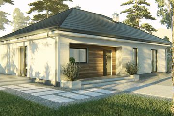  Projekt domu KP-120 (LUB1002) - projekt domu parterowego - Zdjęcie 7