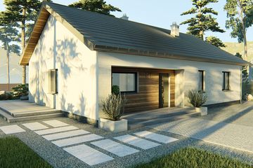  Projekt domu KP-121 (LUB1003) - projekt domu parterowego - Zdjęcie 3