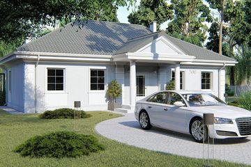  Projekt domu KP-500 (LUB1004) - projekt domu parterowego - Zdjęcie 3