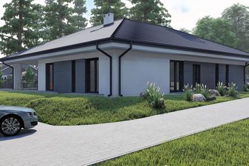  Projekt domu KP-510 (LUB1006) - projekt domu parterowego - Zdjęcie 6