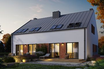  Projekt domu Eco 17 (WOZ1033) - projekt domu parterowego z poddaszem - Zdjęcie 1