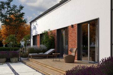  Projekt domu Eco 17 (WOZ1033) - projekt domu parterowego z poddaszem - Zdjęcie 6