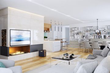  Projekt domu Galena z garażem 2-st. [A] (WRF2044) - projekt domu parterowego - Zdjęcie 6